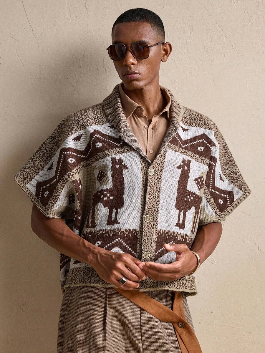 Business Casual Men's  Knit Sweater