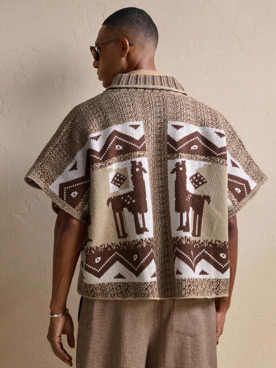 Business Casual Men's  Knit Sweater