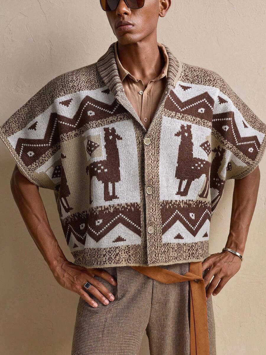 Business Casual Men's  Knit Sweater