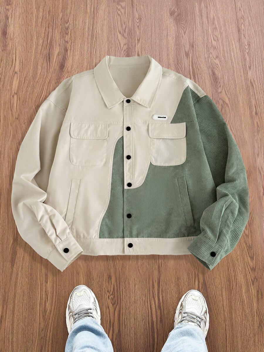 Men's Patchwork Jacket