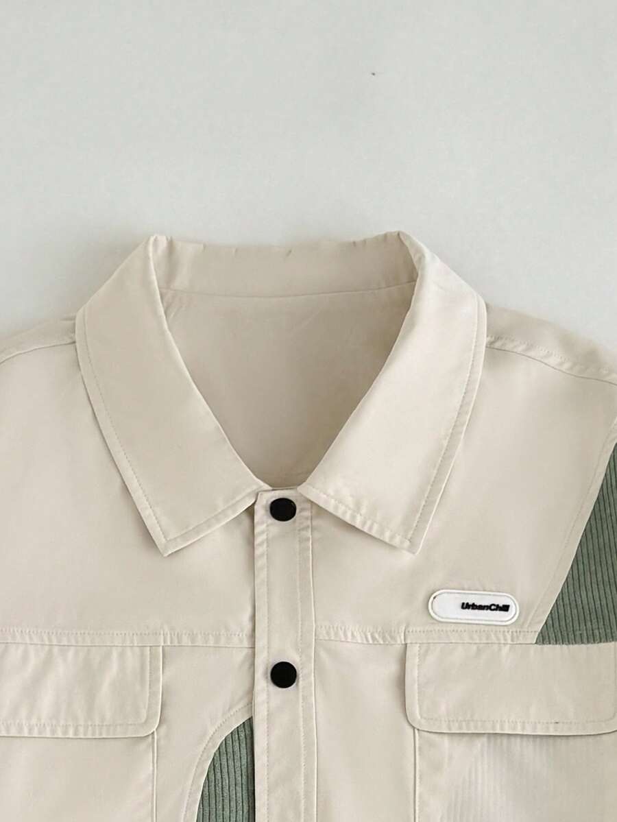 Men's Patchwork Jacket