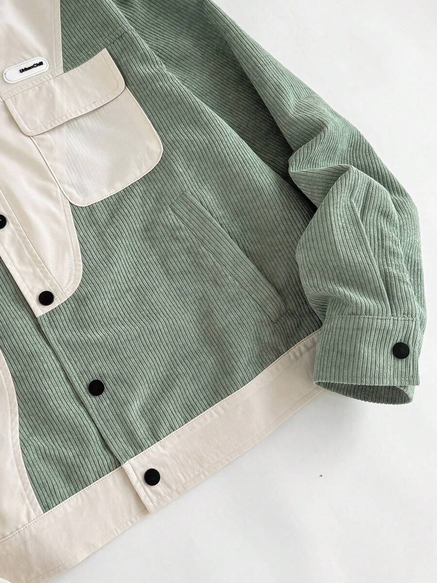 Men's Patchwork Jacket