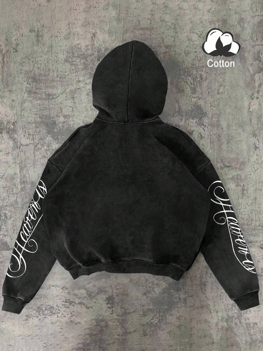 Men's Graphic Print Casual Streetwear Hoodie