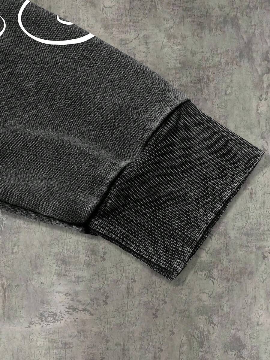 Men's Graphic Print Casual Streetwear Hoodie