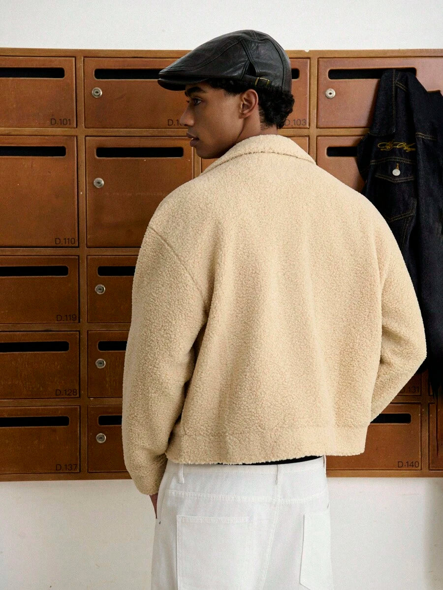 Men's Streetwear Faux Leather Jacket