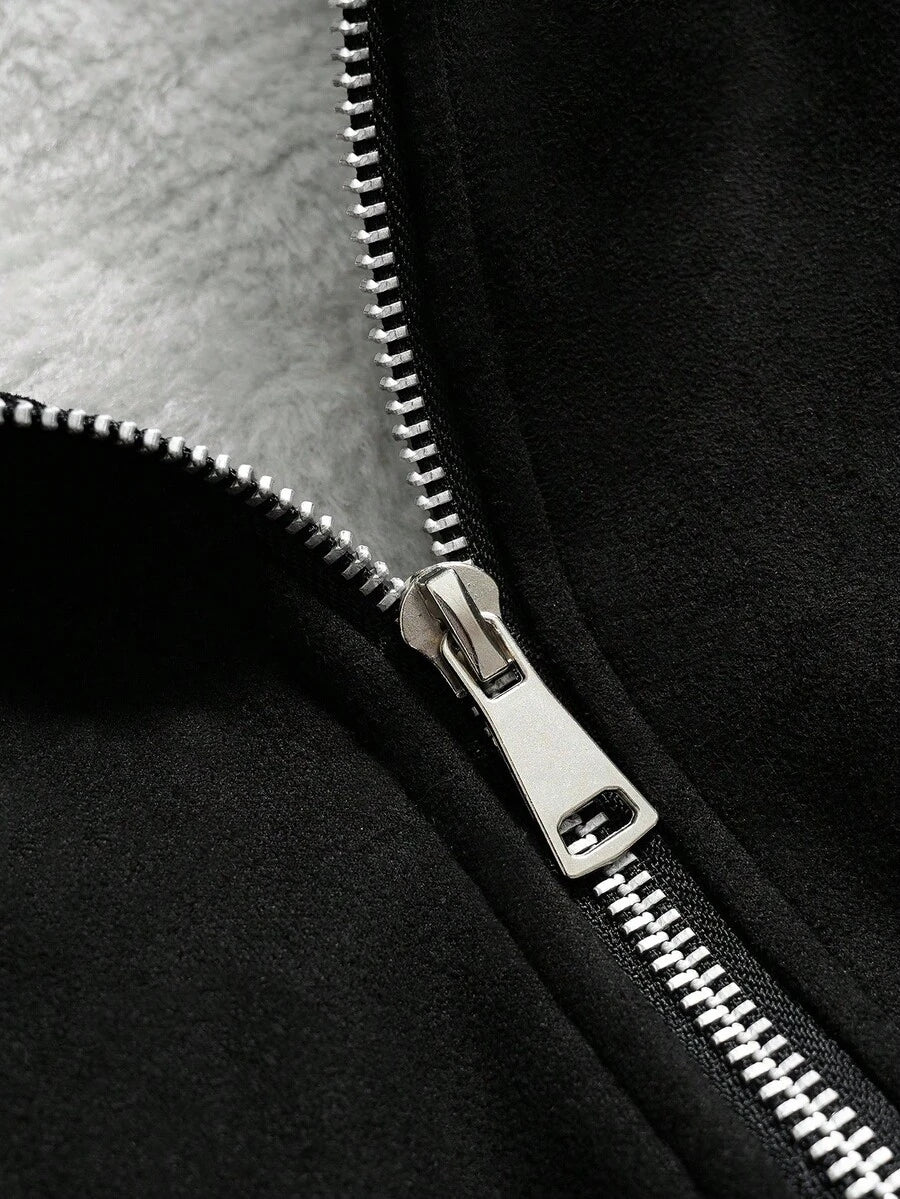 Men's Thermal Lined Turndown Collar Jacket