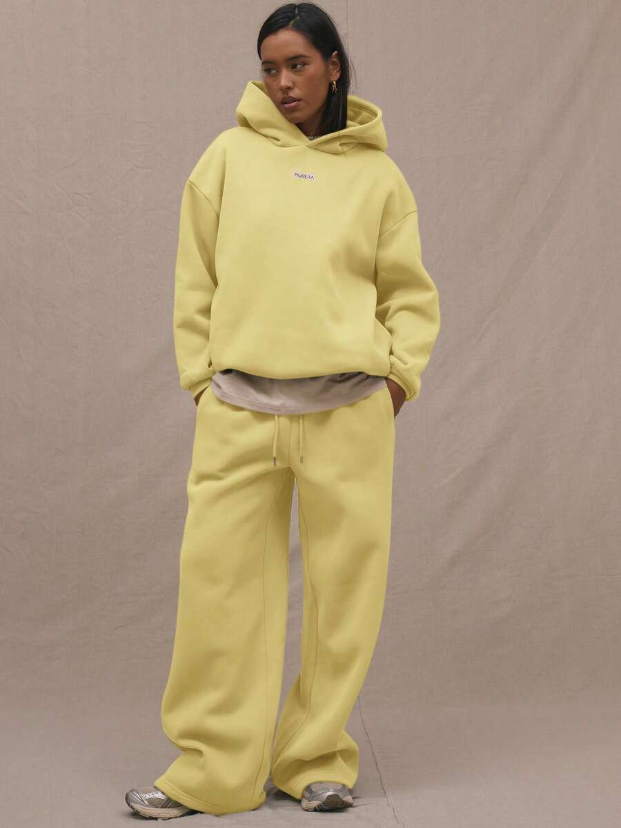 Embroidery Patch Oversized Hoodie