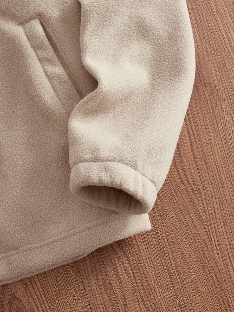 Men's Contrast Color Patchwork Long Sleeve Jacket