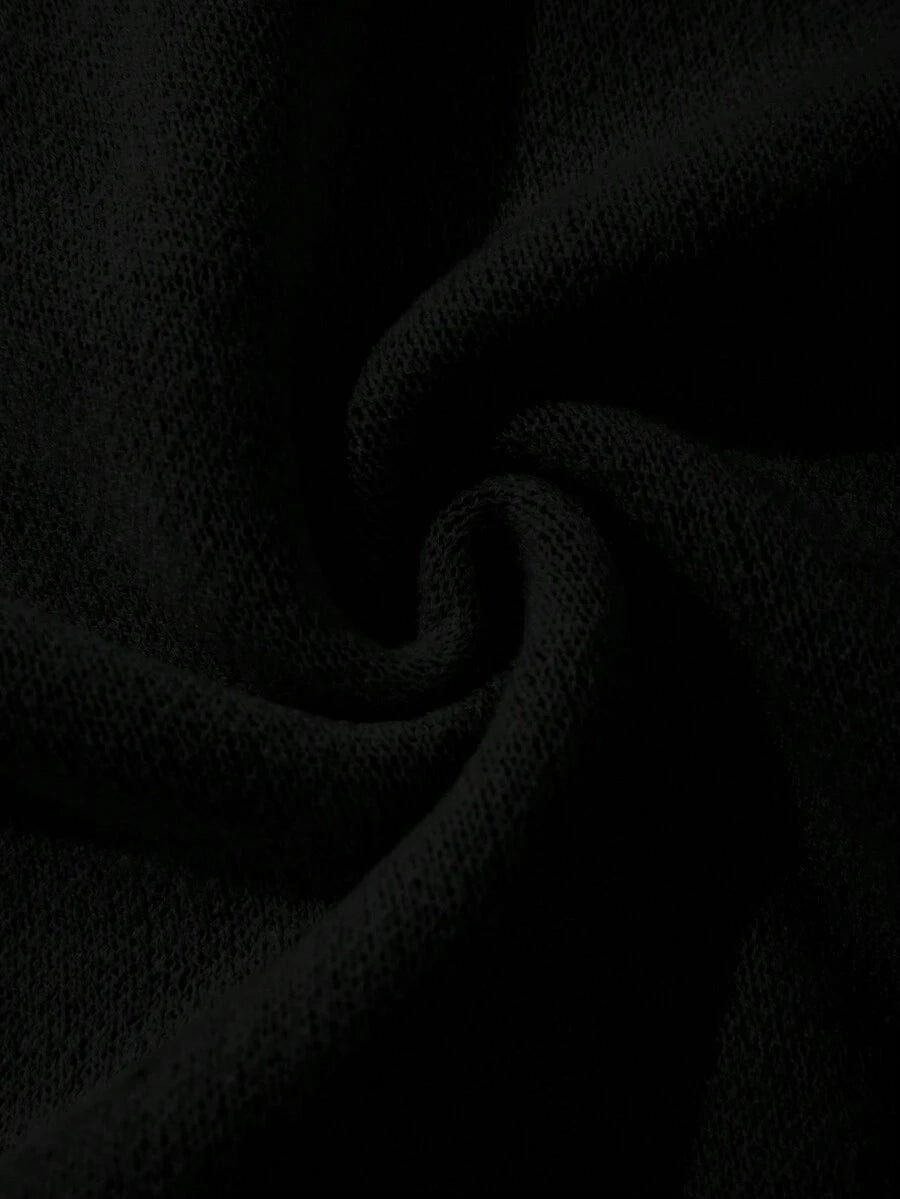 Men's Casual Crew Neck Heart Pattern Knit Sweater