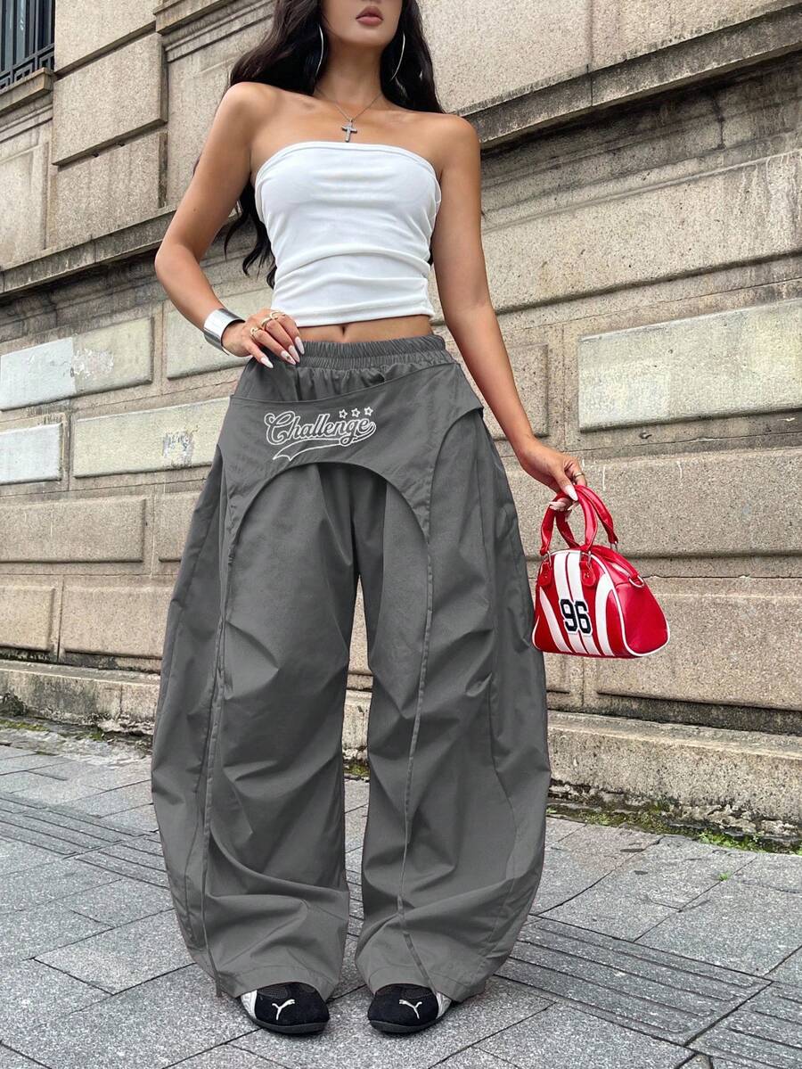 Women's Casual Parachute Pants