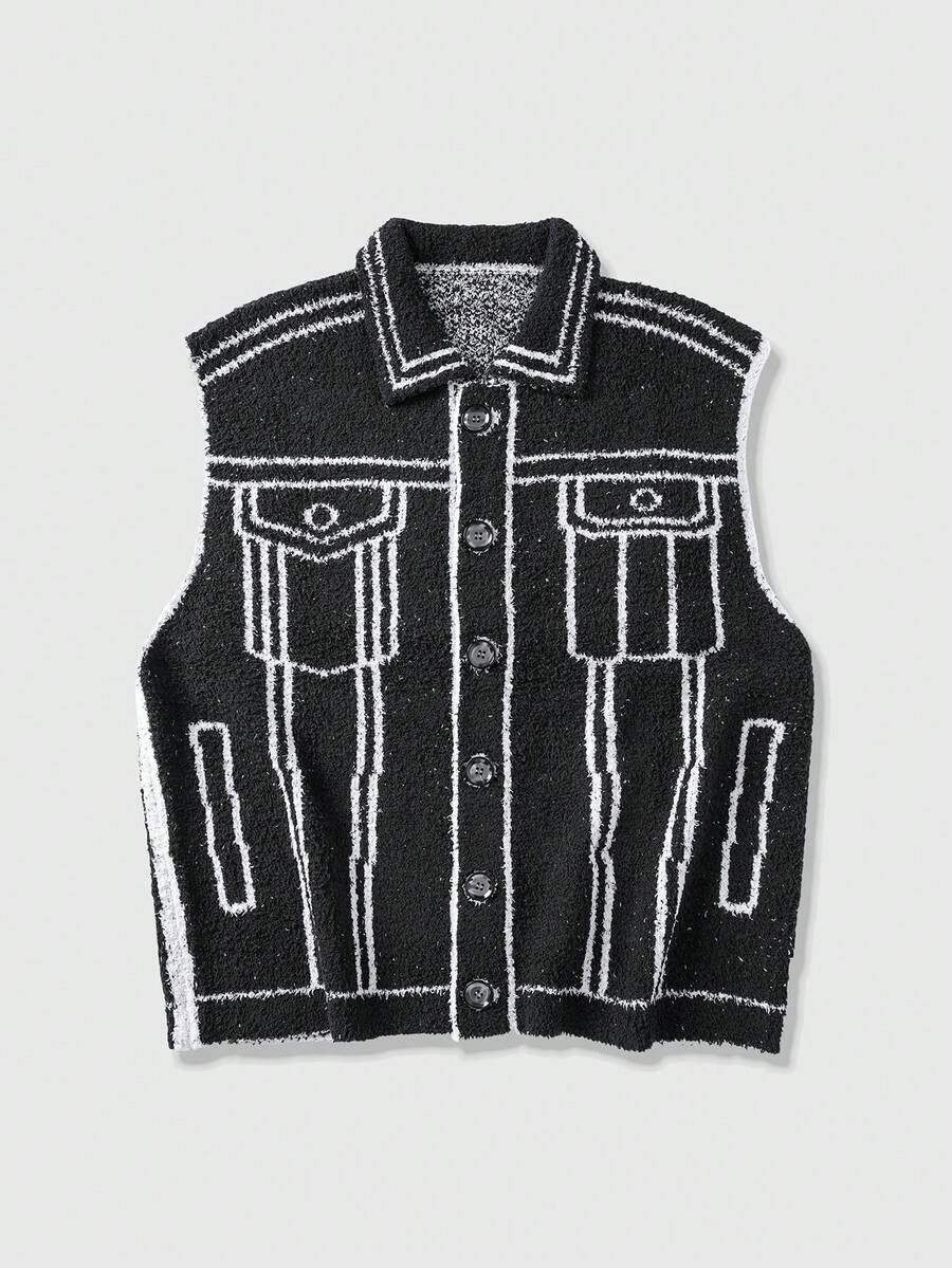 Men's Autumn Casual Knitted Vest