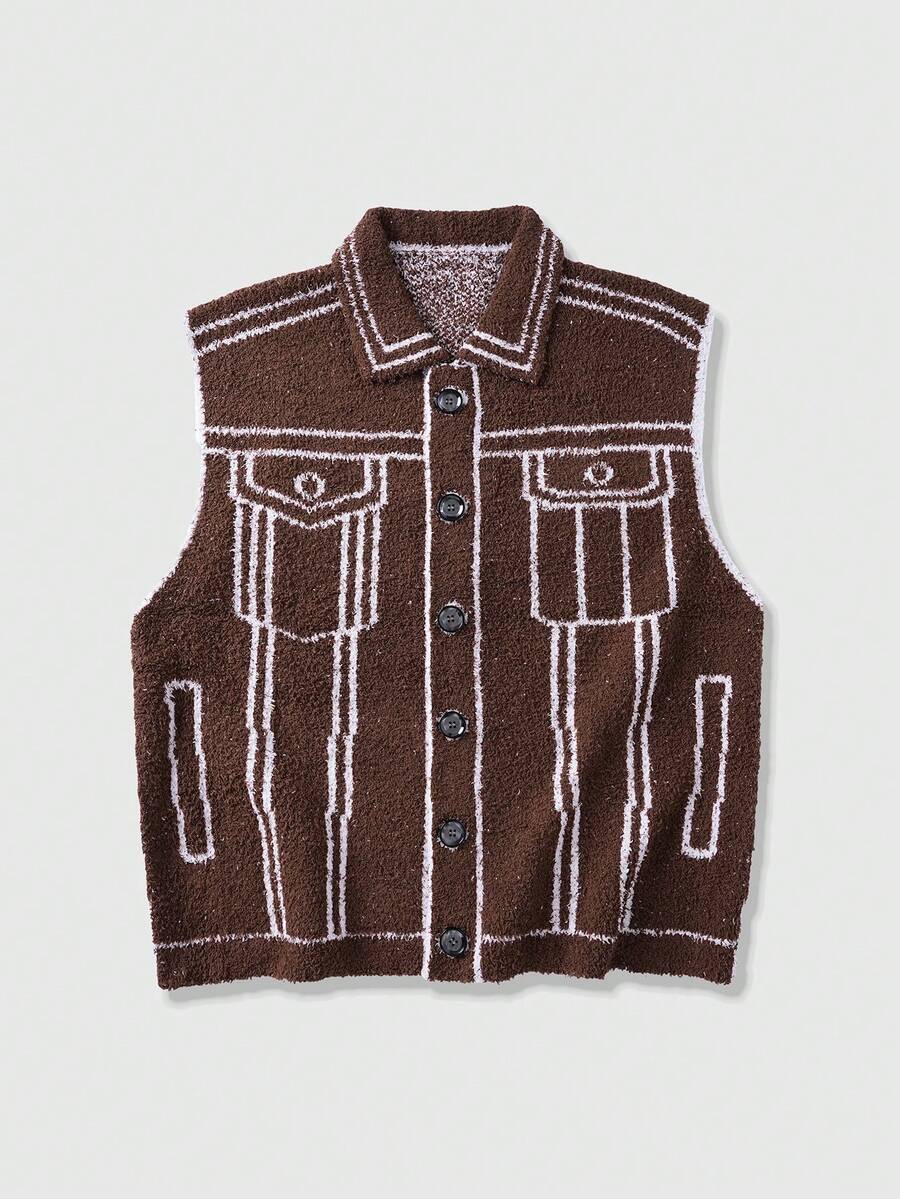 Men's Autumn Casual Knitted Vest