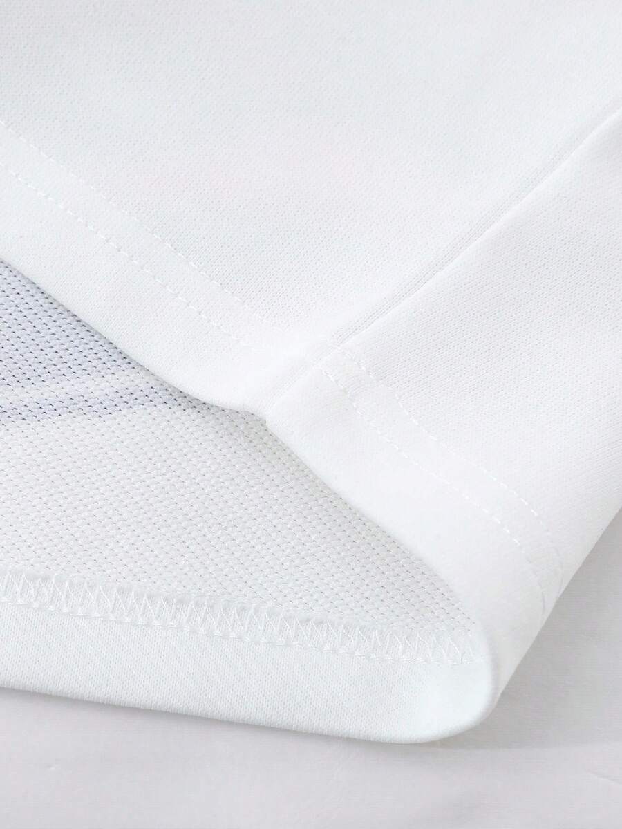 Men's Casual Loose Fit Long Sleeve Polo Shirt