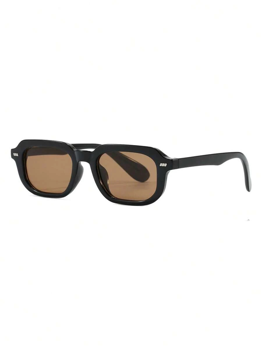 Women's Black Square Glasses
