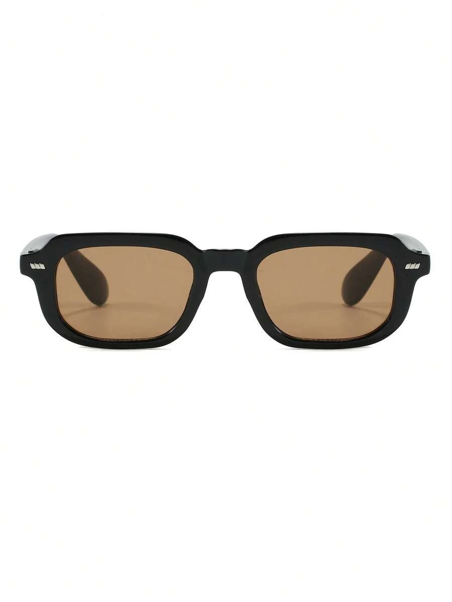 Women's Black Square Glasses