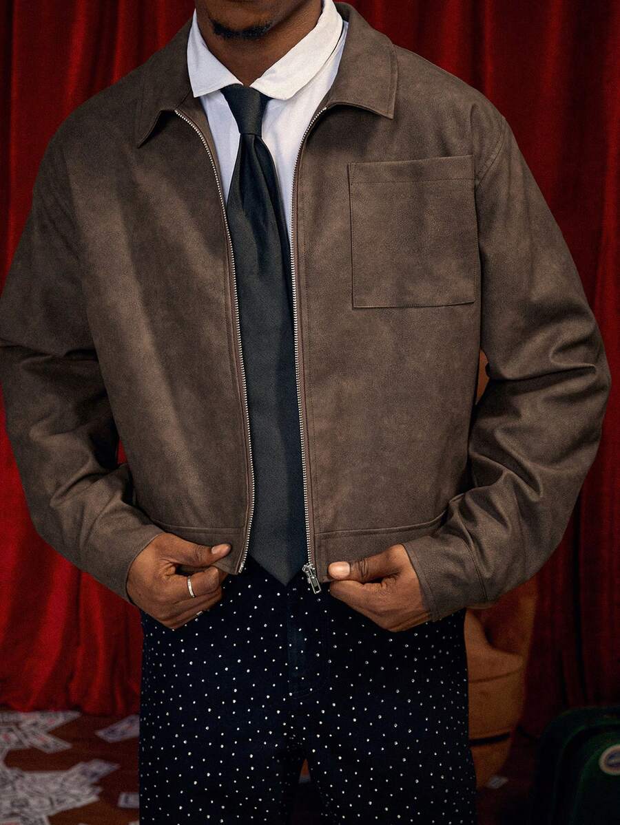 Men's Lapel Jacket
