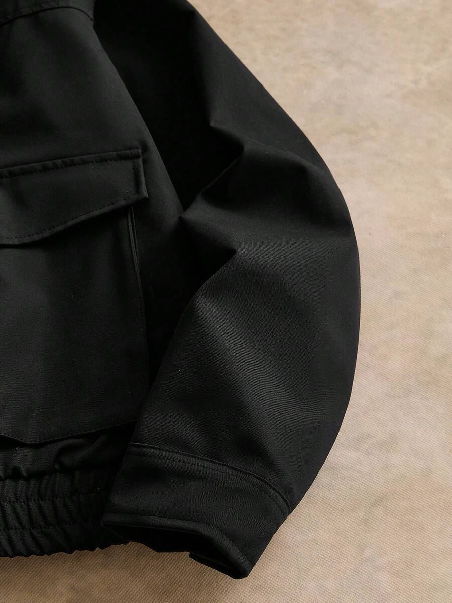 Men's Woven Patchwork Jacket