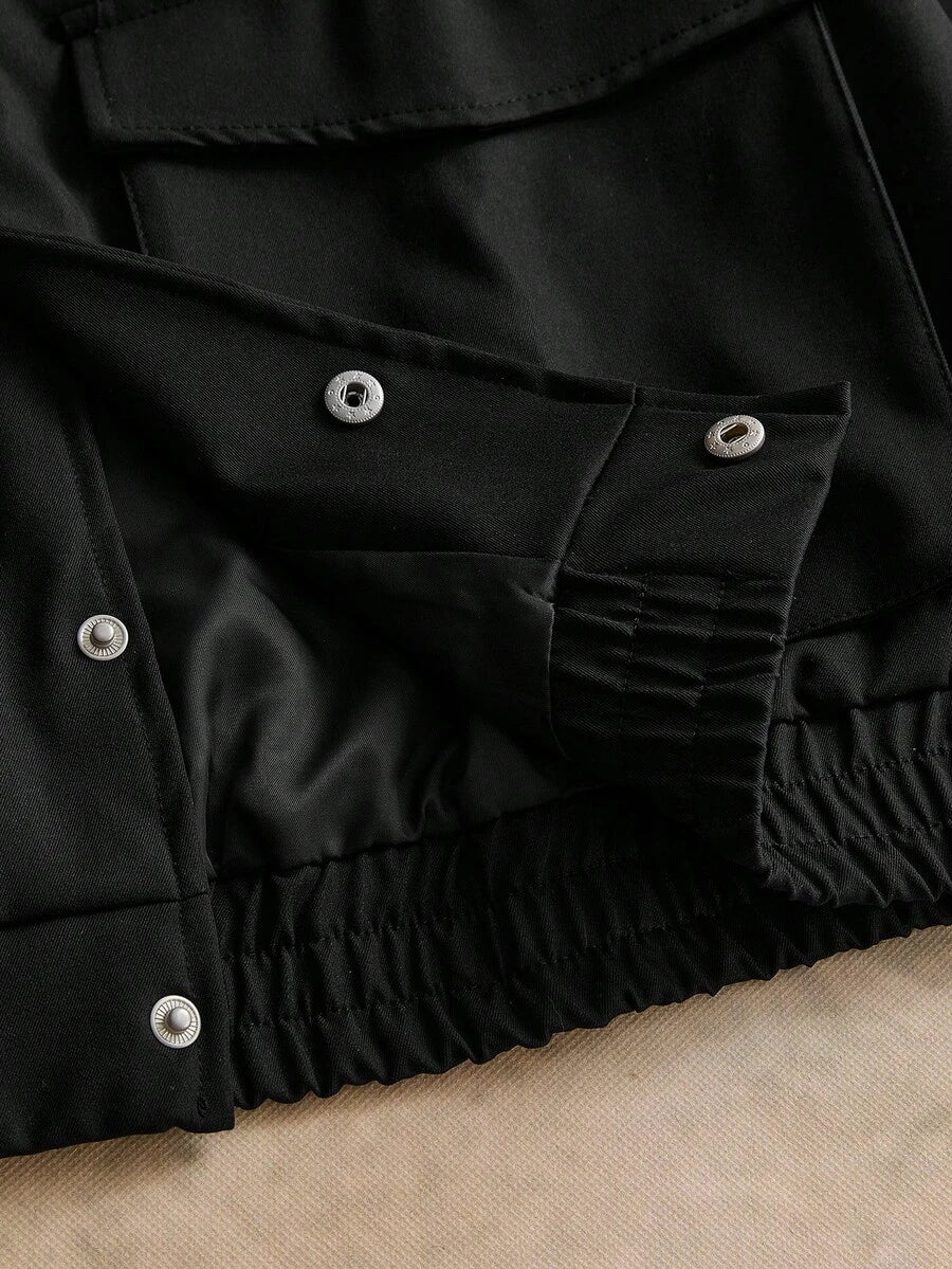 Men's Woven Patchwork Jacket