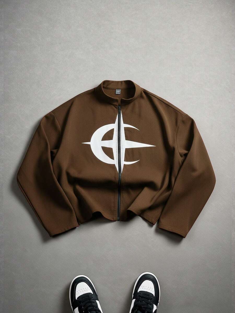 Men's Casual Print Jacket