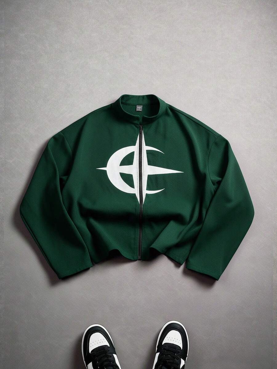 Men's Casual Print Jacket