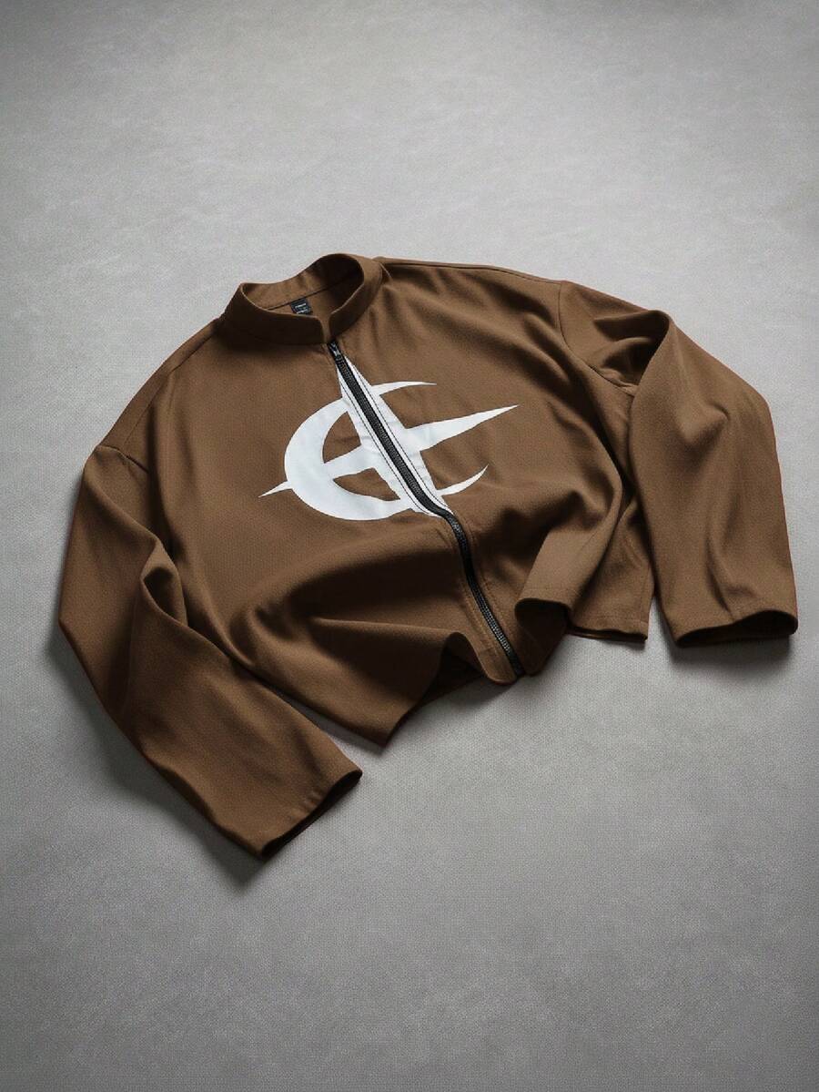 Men's Casual Print Jacket