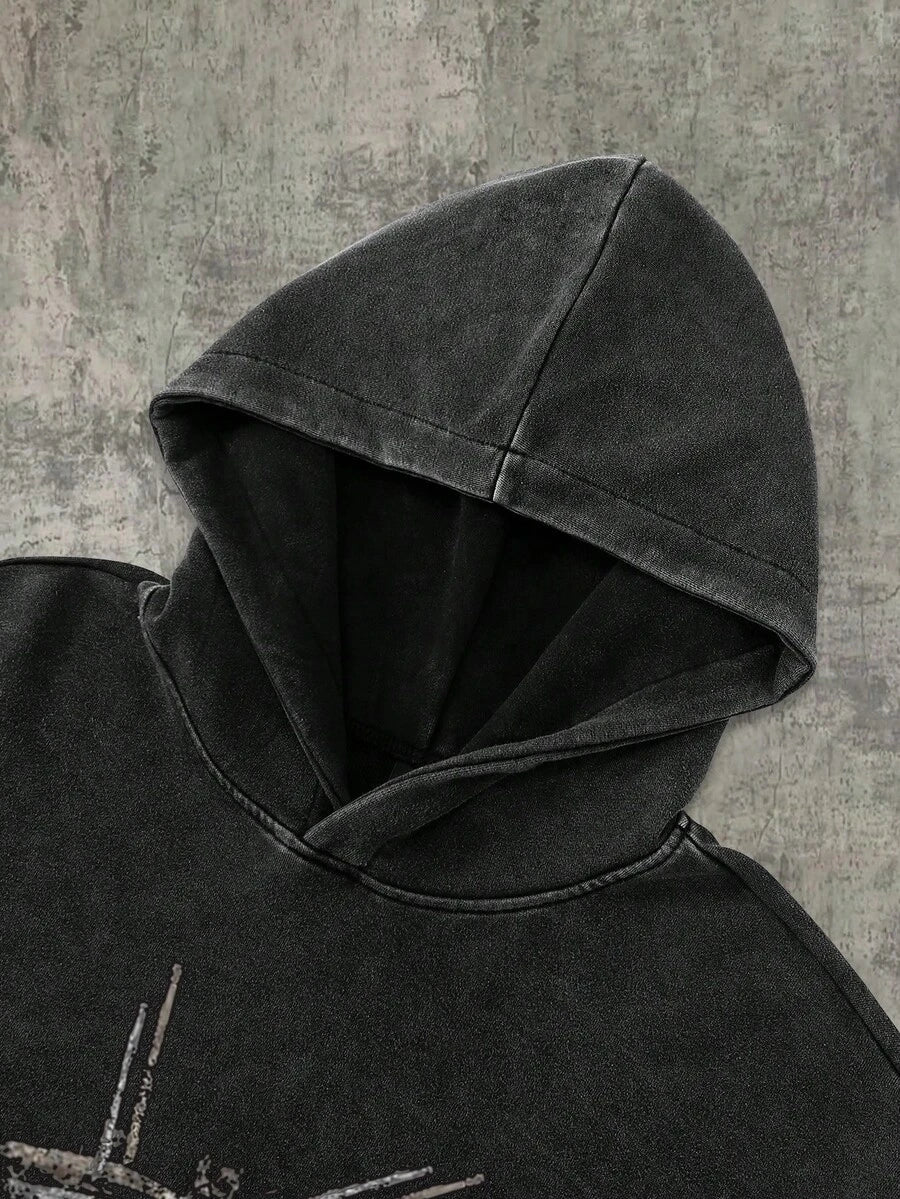 Men's Graphic Print Casual Streetwear Hoodie