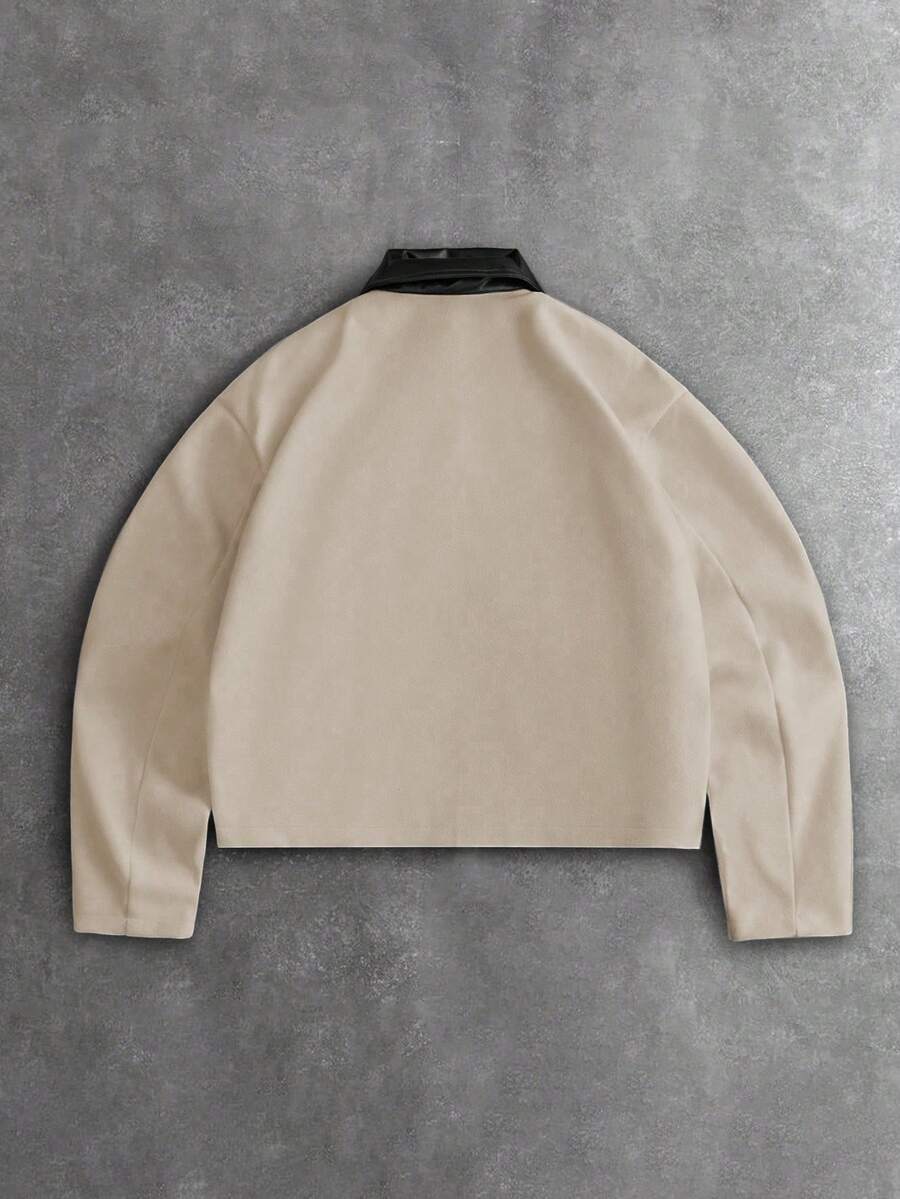 Men's Streetwear Faux Leather Jacket