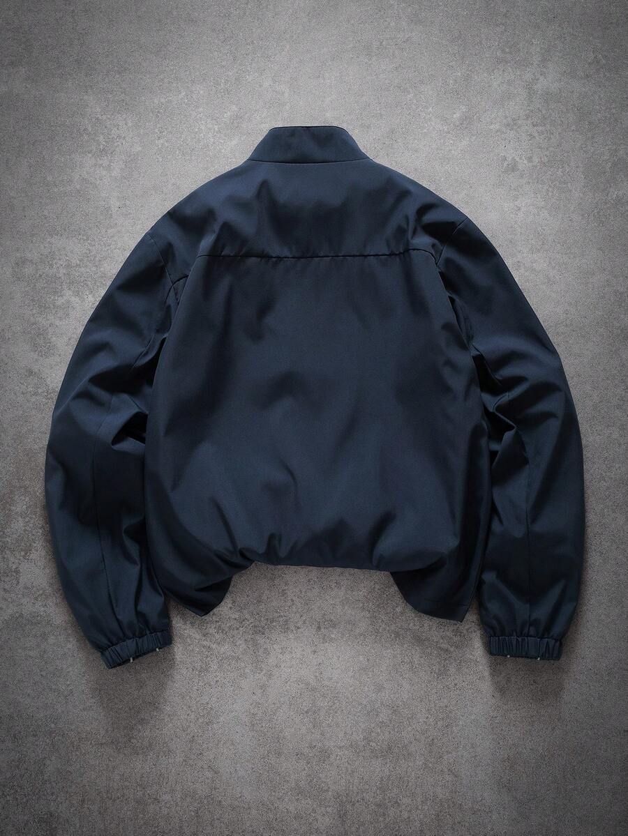 Men's Street Fashion Zip-Up Jacket