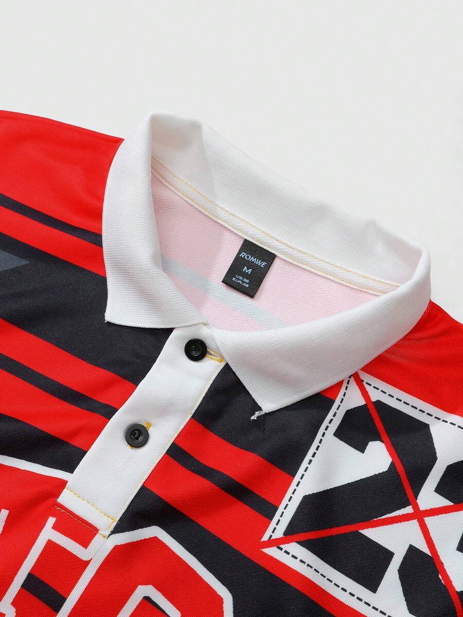 Men's Casual Polo Neck Sweatshirt