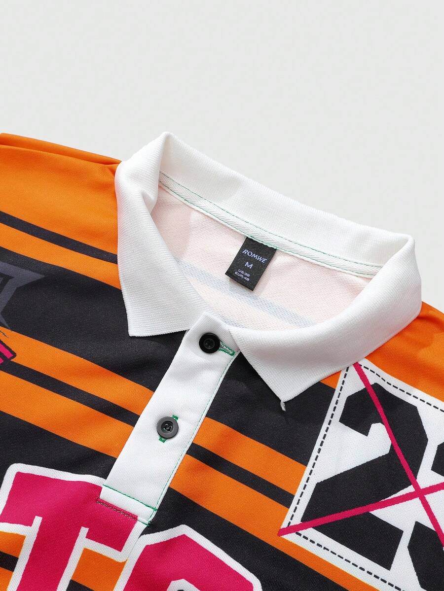 Men's Casual Polo Neck Sweatshirt