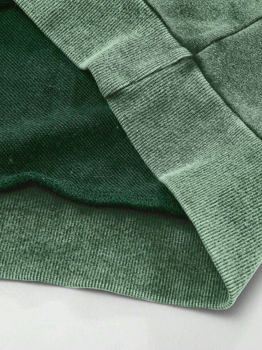 Men's TMNT Cartoon Print Washed Hoodie