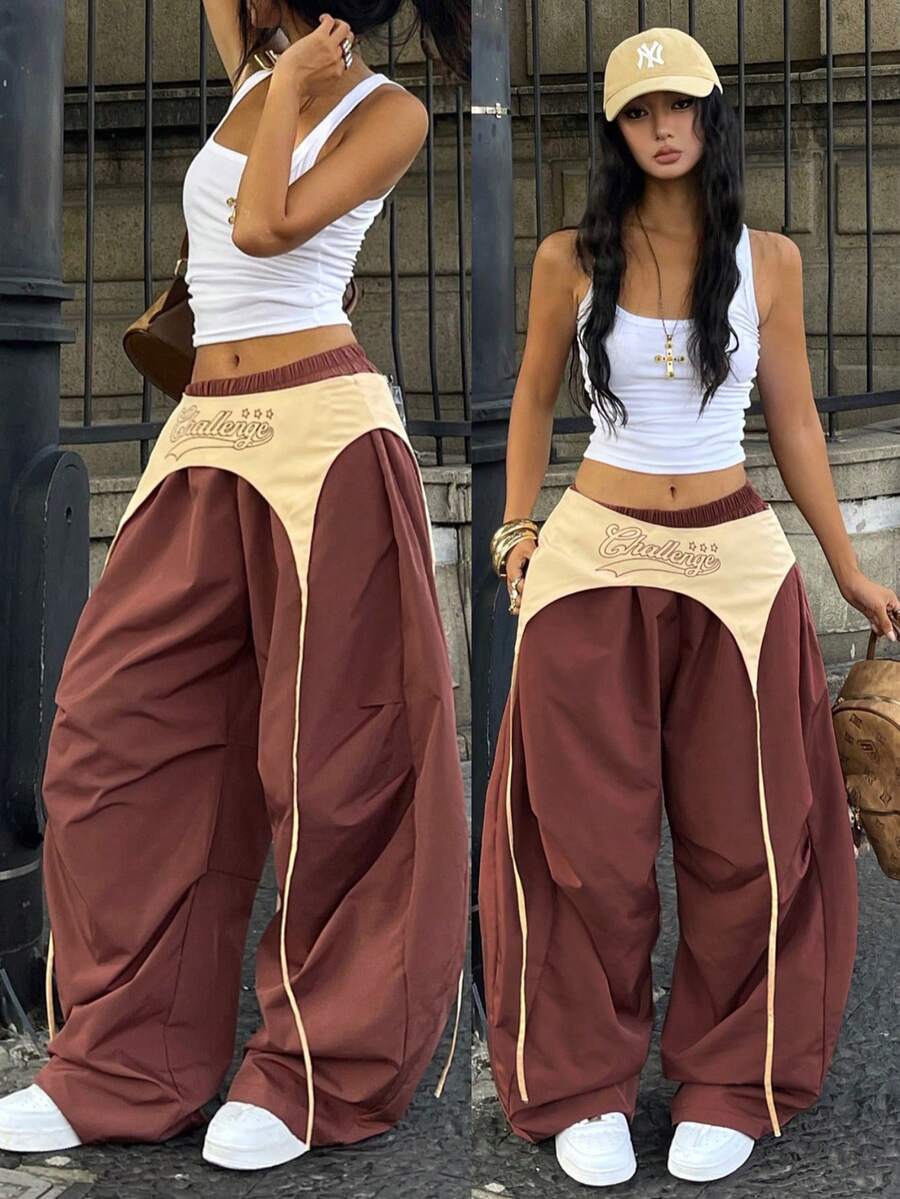 Women's Casual Parachute Pants
