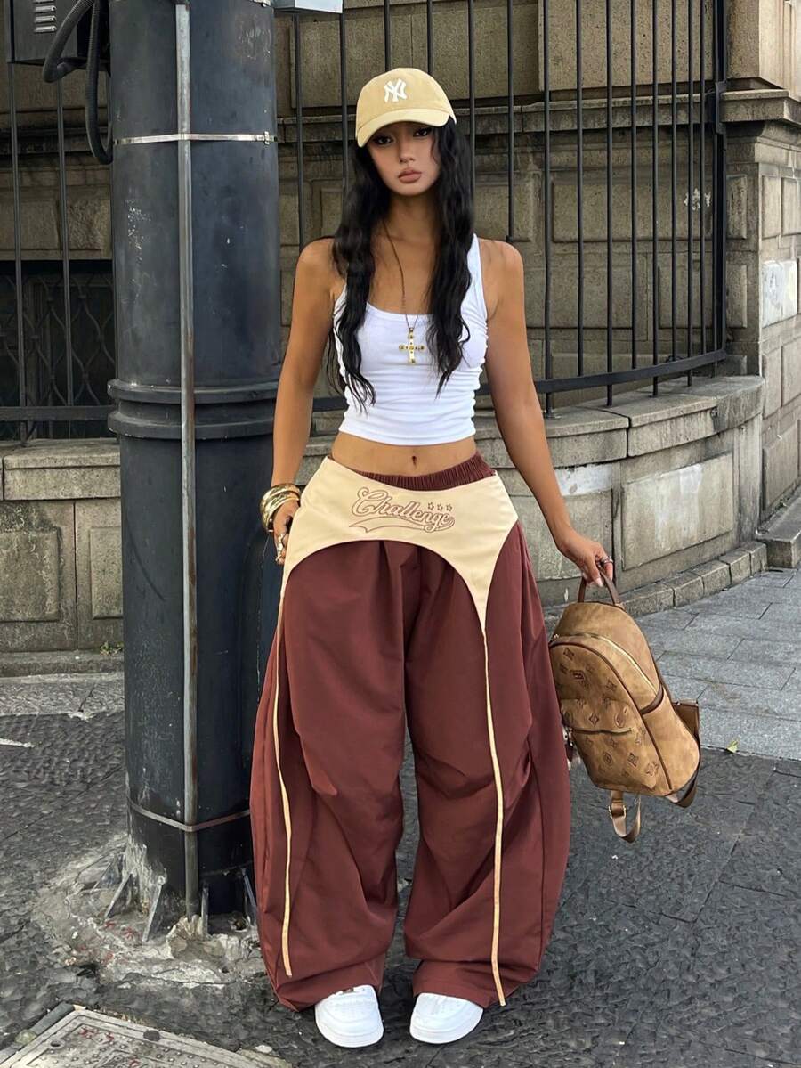 Women's Casual Parachute Pants