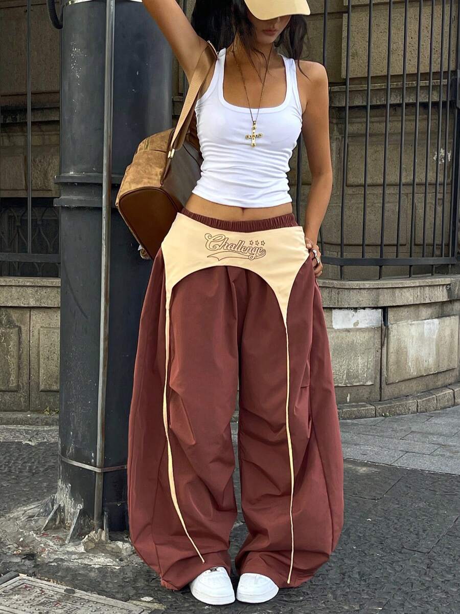 Women's Casual Parachute Pants