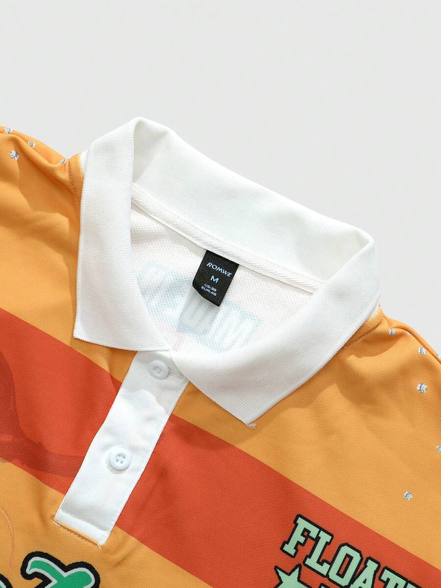 Men's Casual Polo Neck Sweatshirt