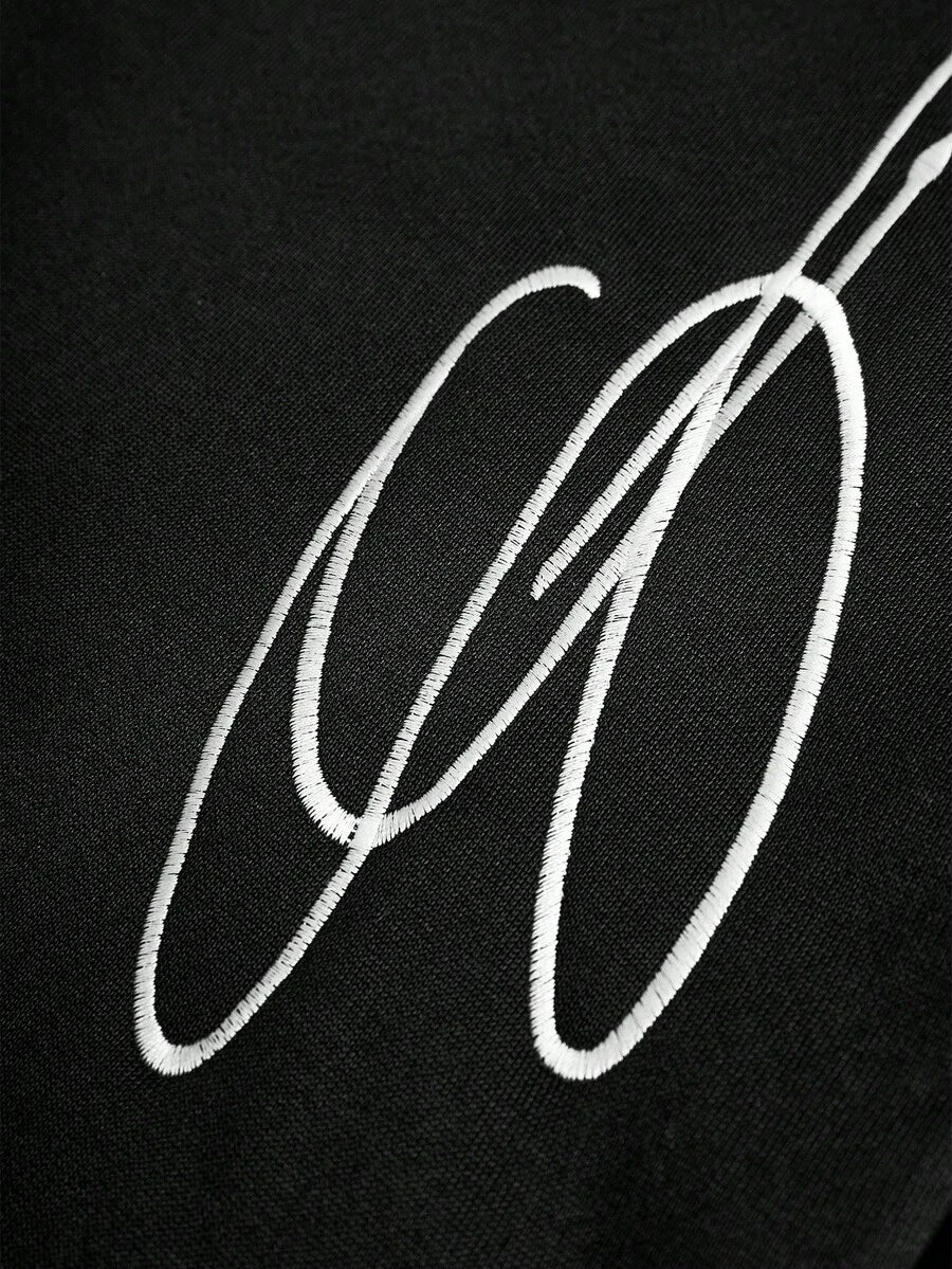 Men's Embroidered Hoodie & Pants 2PC Set