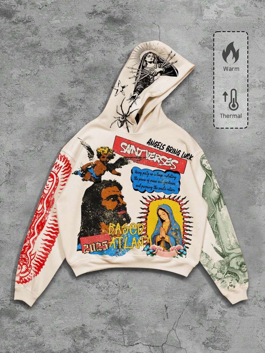 Men's Printed Hoodie