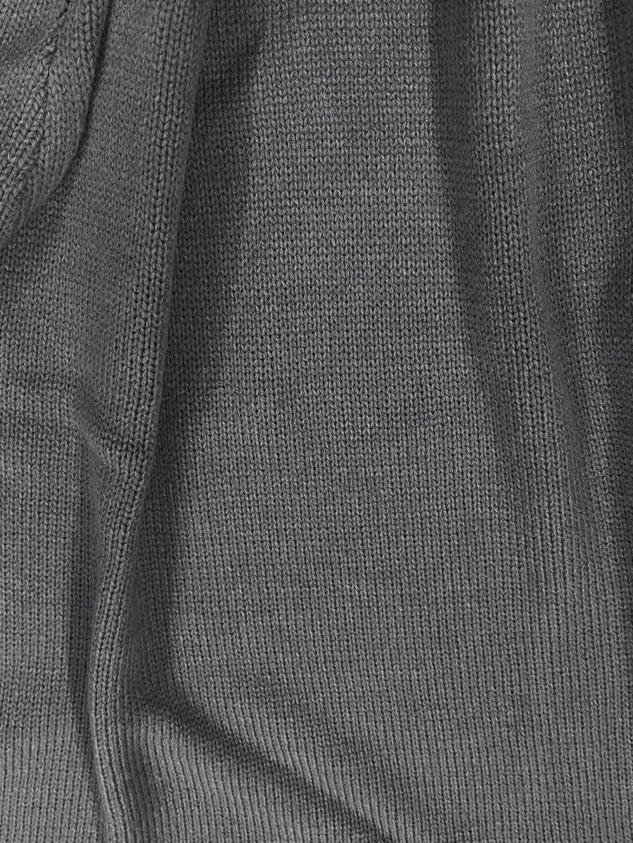 Men's Y2k Cross Graphic Frayed Pullover Sweater