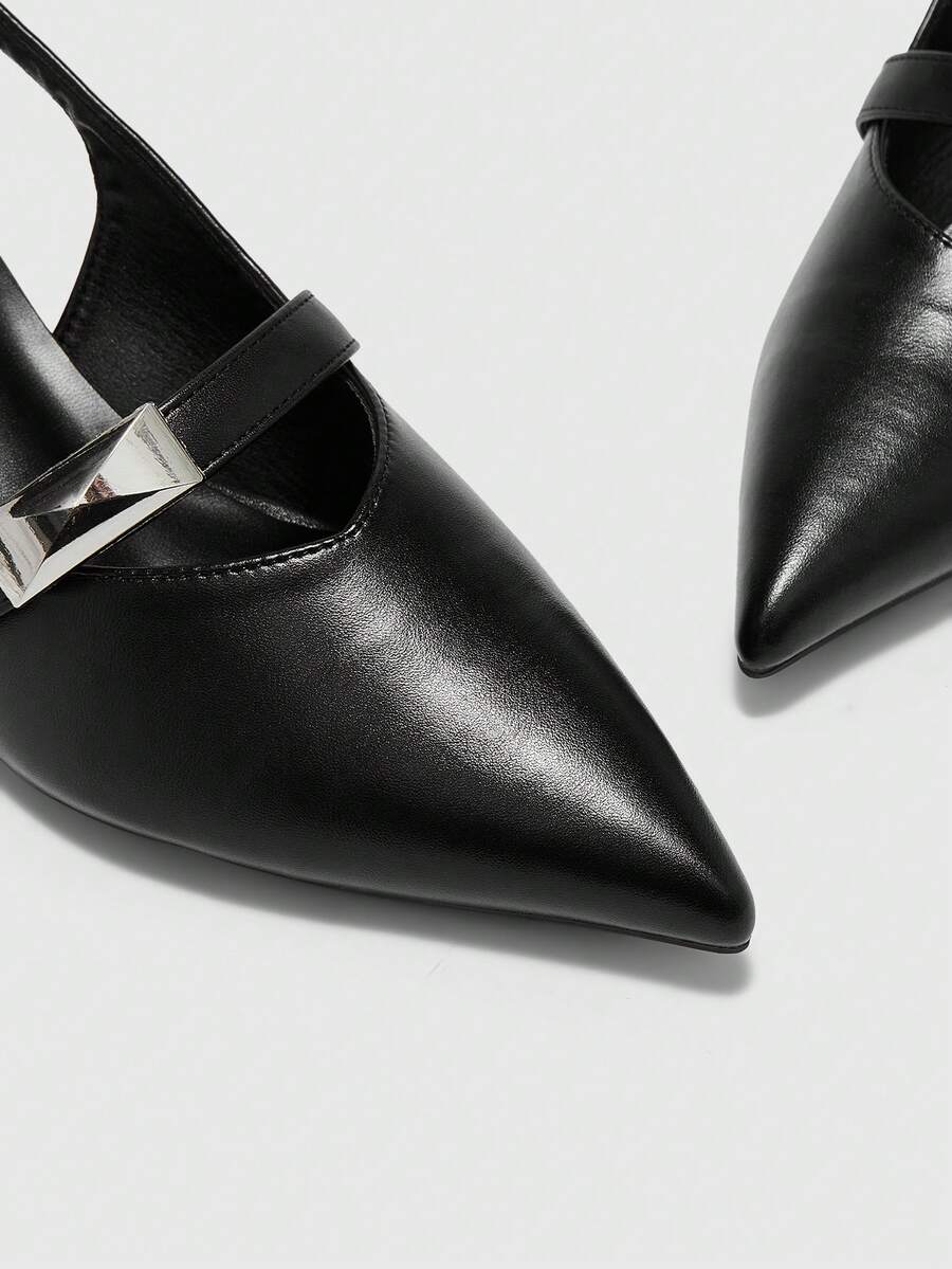 Women's Burgundy Bow High Heel Pumps