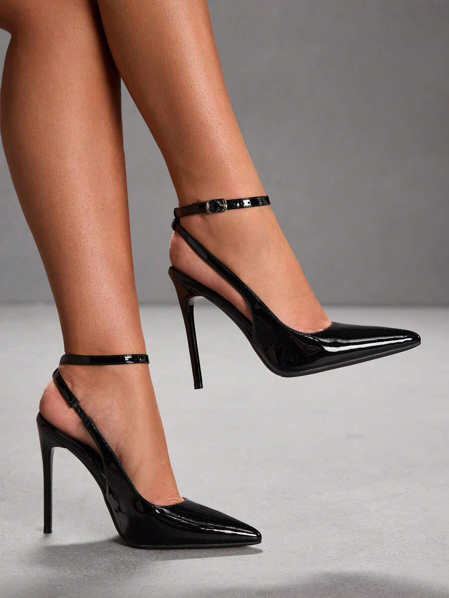 Women's Brown Leopard Print Stiletto High Heel Pumps