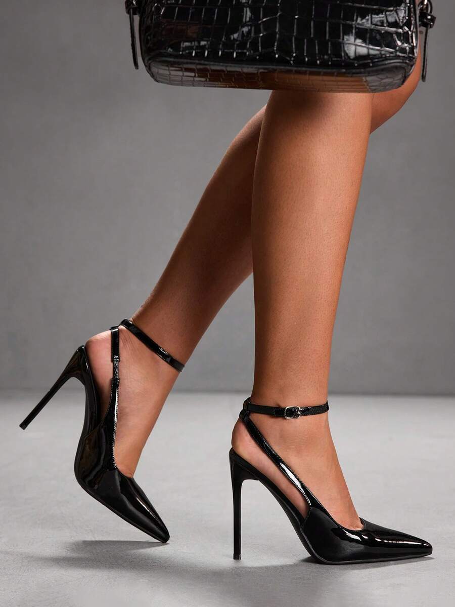 Women's Brown Leopard Print Stiletto High Heel Pumps