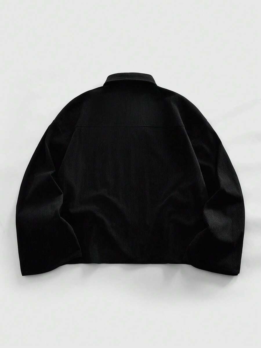 Men's Floral Embroidered Collar Jacket