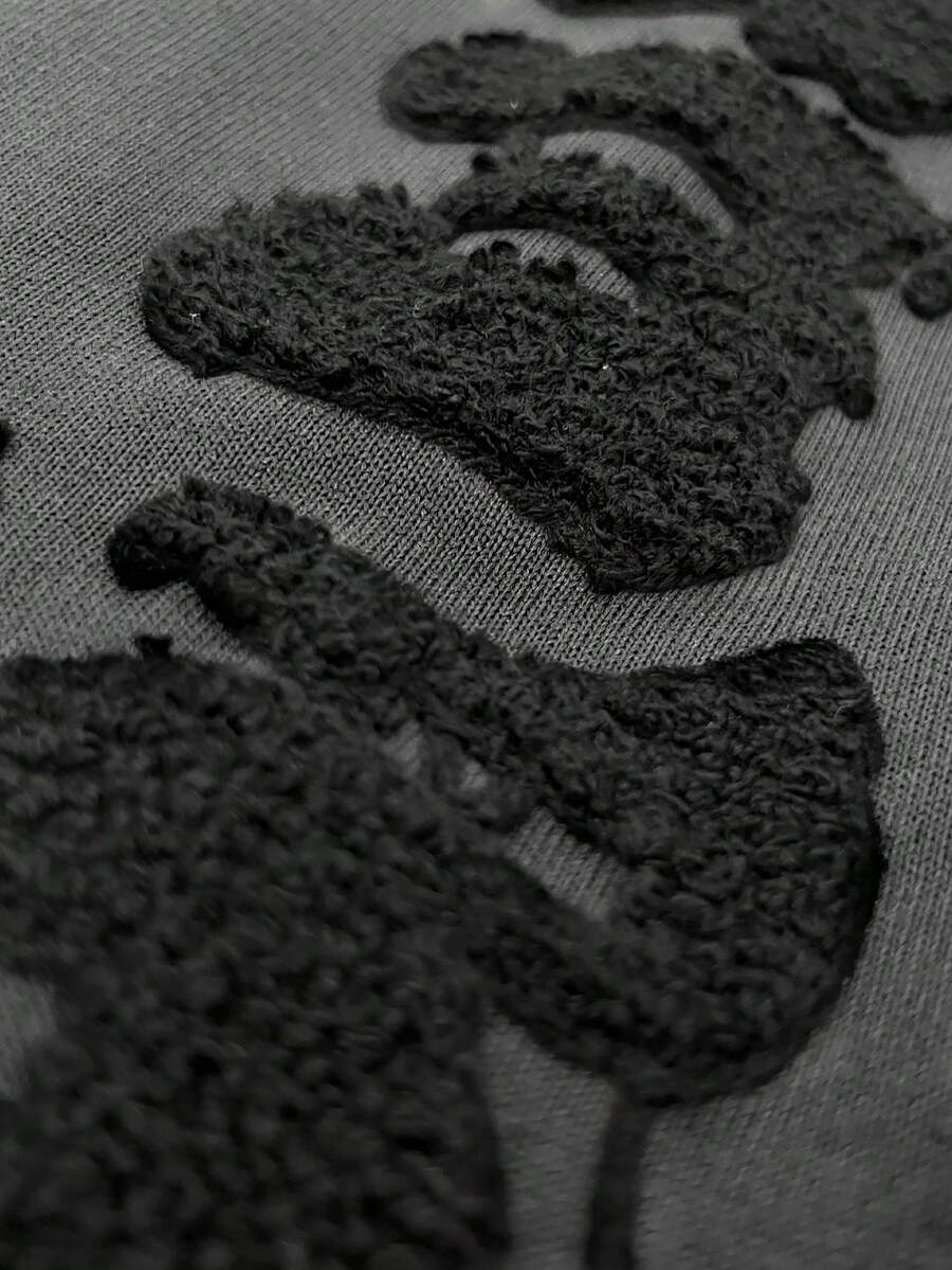 Men's Letter Print Casual Hoodie