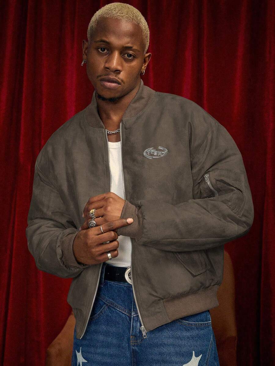 Men's Baseball Bomber Jacket