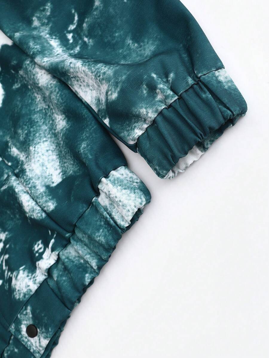 Men's Front Button Long Sleeve Pocket Minimalist Rave Jacket