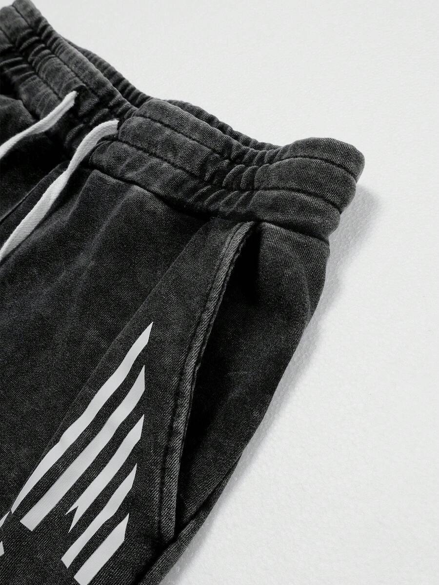 Star Stripe Sweatshirt And Pants Set