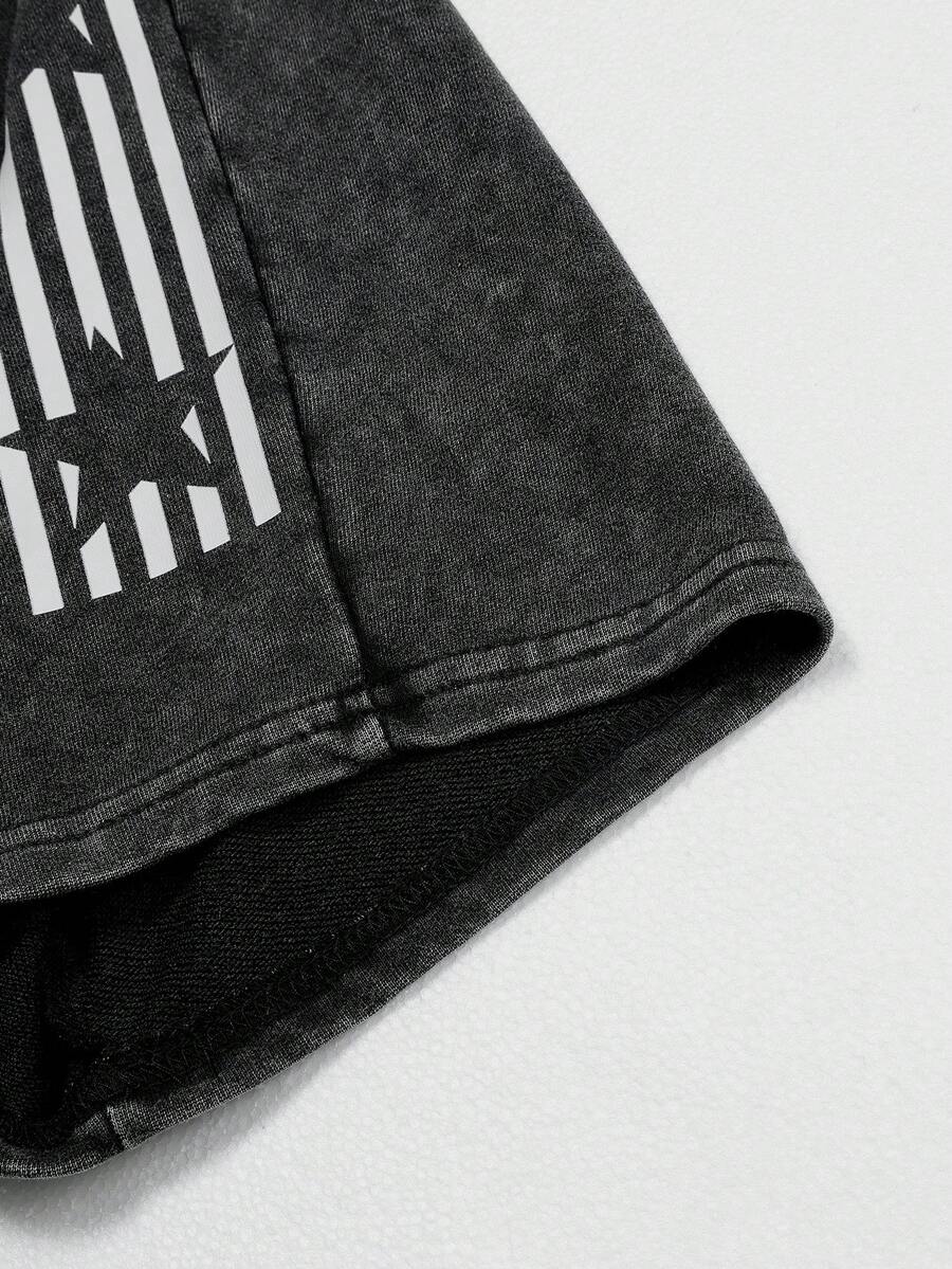 Star Stripe Sweatshirt And Pants Set