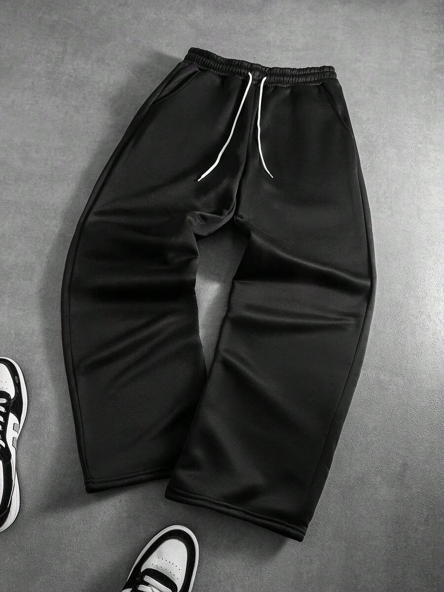 Men's Solid Color Casual Sweatpants