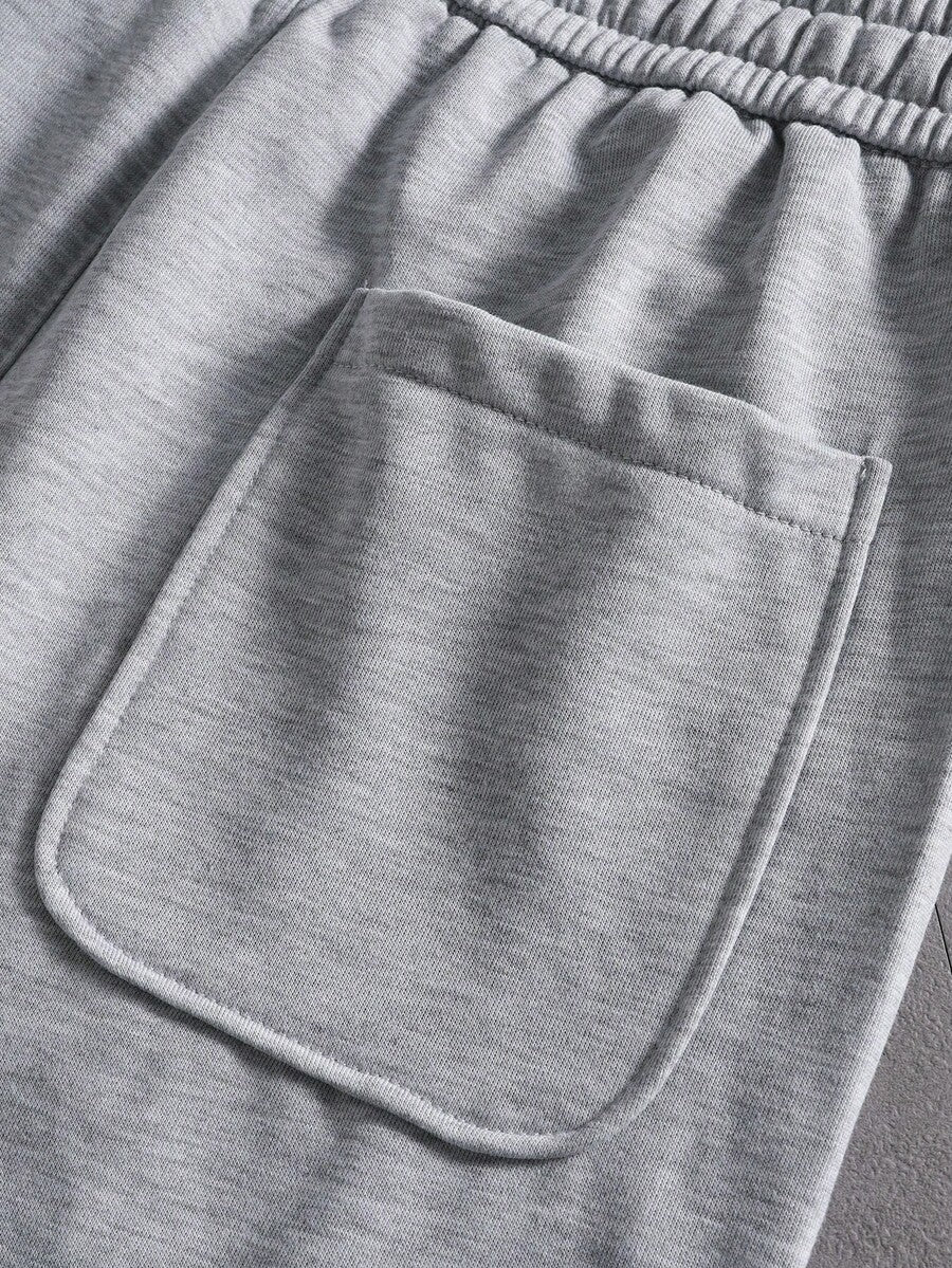 Men's Solid Color Casual Sweatpants