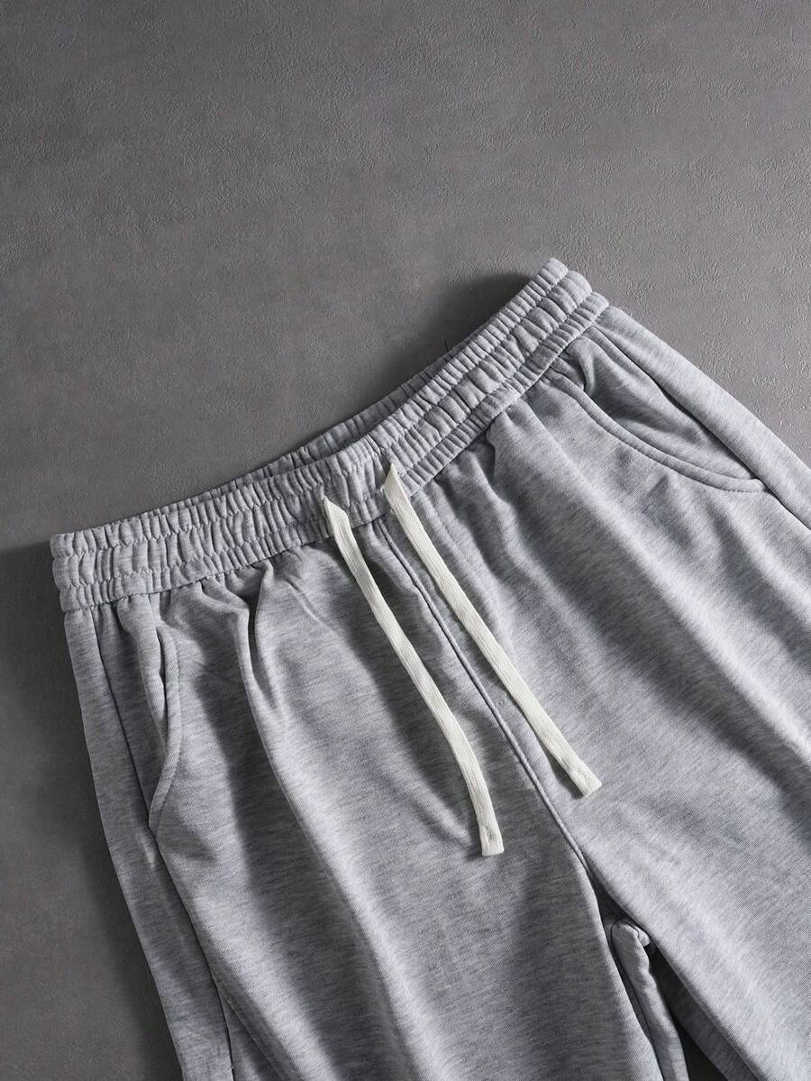 Men's Solid Color Casual Sweatpants